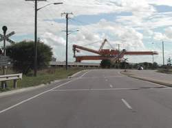 Coal loaded onto ships